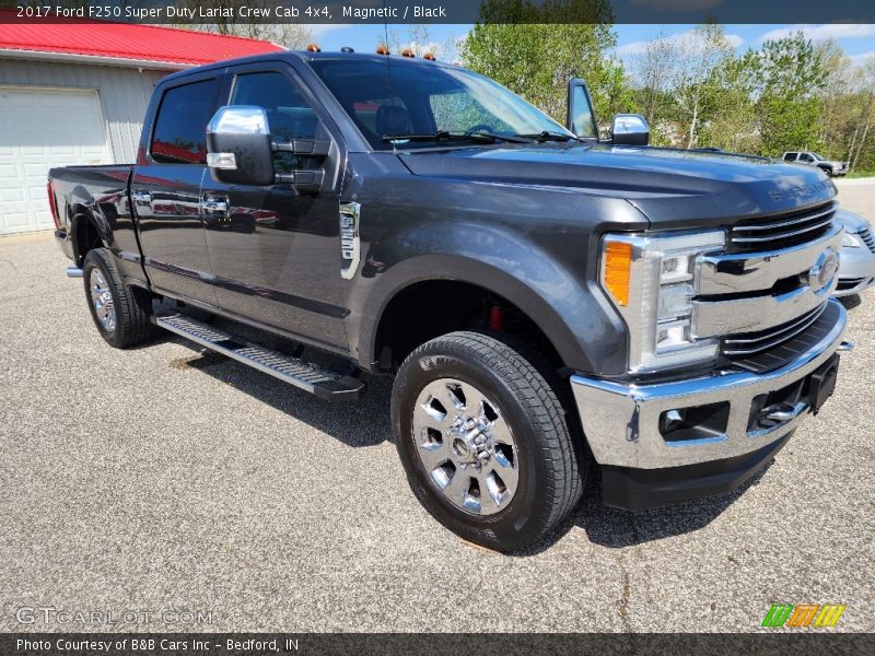 Magnetic / Black 2017 Ford F250 Super Duty Lariat Crew Cab 4x4