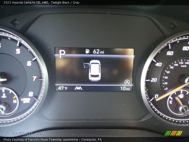 Twilight Black / Gray 2023 Hyundai Santa Fe SEL AWD