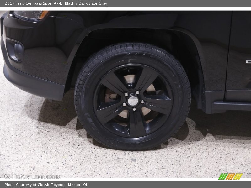 Black / Dark Slate Gray 2017 Jeep Compass Sport 4x4