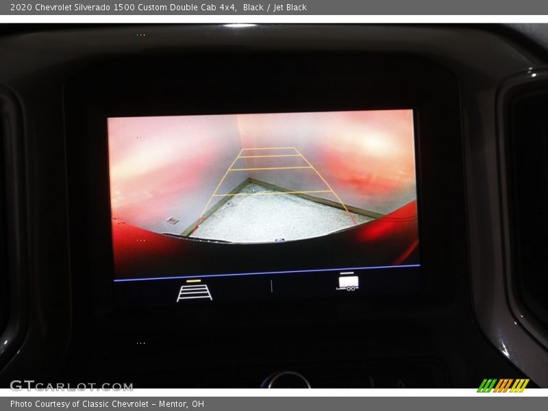 Black / Jet Black 2020 Chevrolet Silverado 1500 Custom Double Cab 4x4