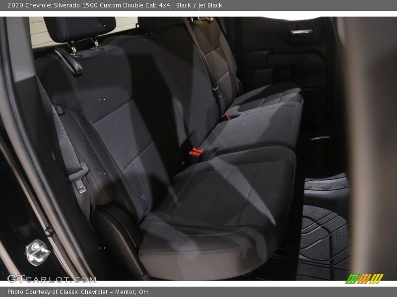 Black / Jet Black 2020 Chevrolet Silverado 1500 Custom Double Cab 4x4