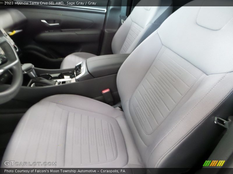 Sage Gray / Gray 2023 Hyundai Santa Cruz SEL AWD