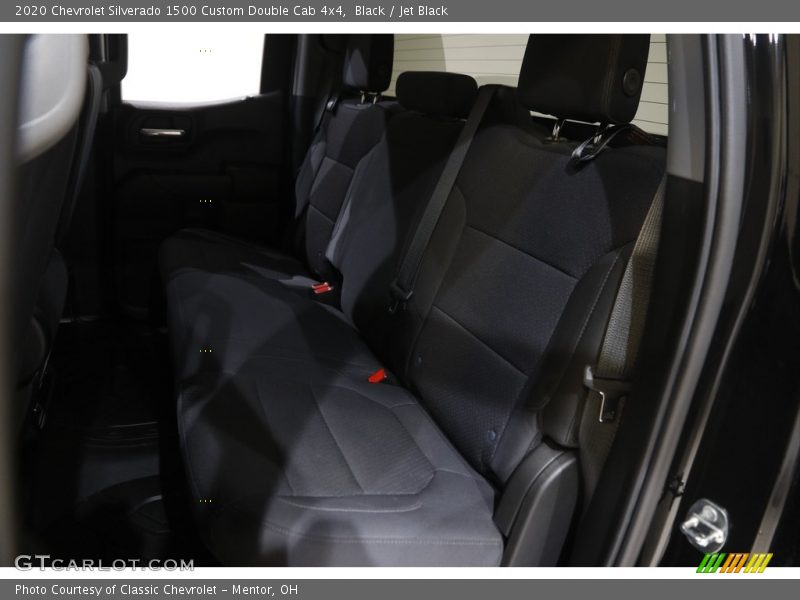 Black / Jet Black 2020 Chevrolet Silverado 1500 Custom Double Cab 4x4