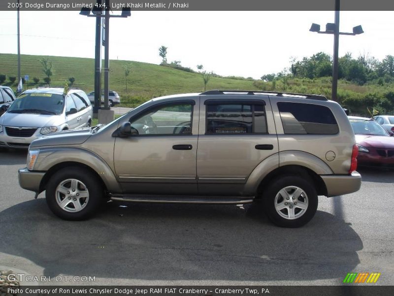 Light Khaki Metallic / Khaki 2005 Dodge Durango Limited 4x4