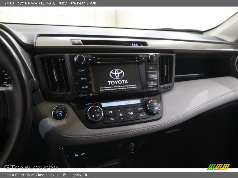 Ruby Flare Pearl / Ash 2018 Toyota RAV4 XLE AWD