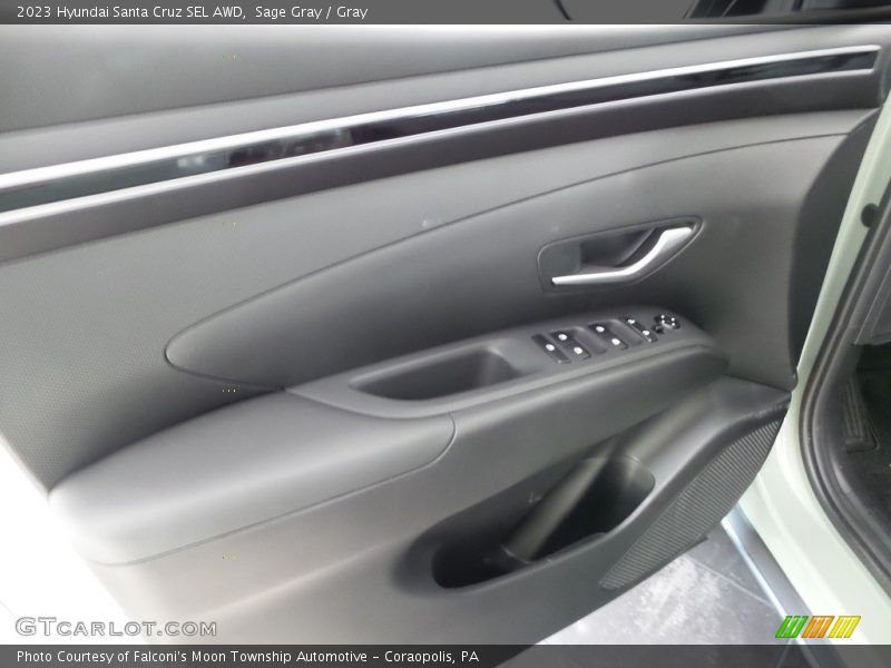 Sage Gray / Gray 2023 Hyundai Santa Cruz SEL AWD