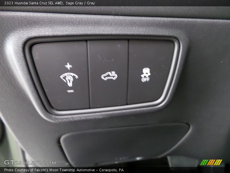 Sage Gray / Gray 2023 Hyundai Santa Cruz SEL AWD