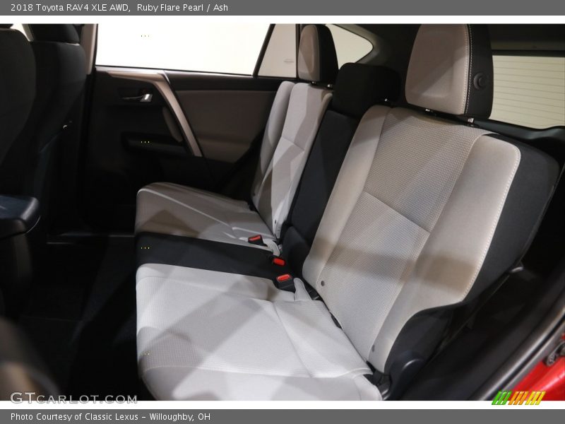 Rear Seat of 2018 RAV4 XLE AWD