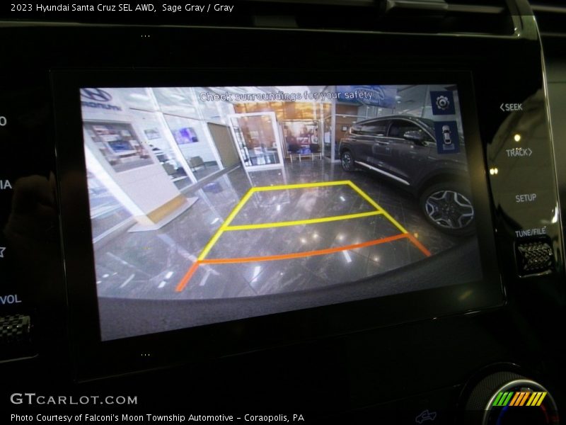Sage Gray / Gray 2023 Hyundai Santa Cruz SEL AWD