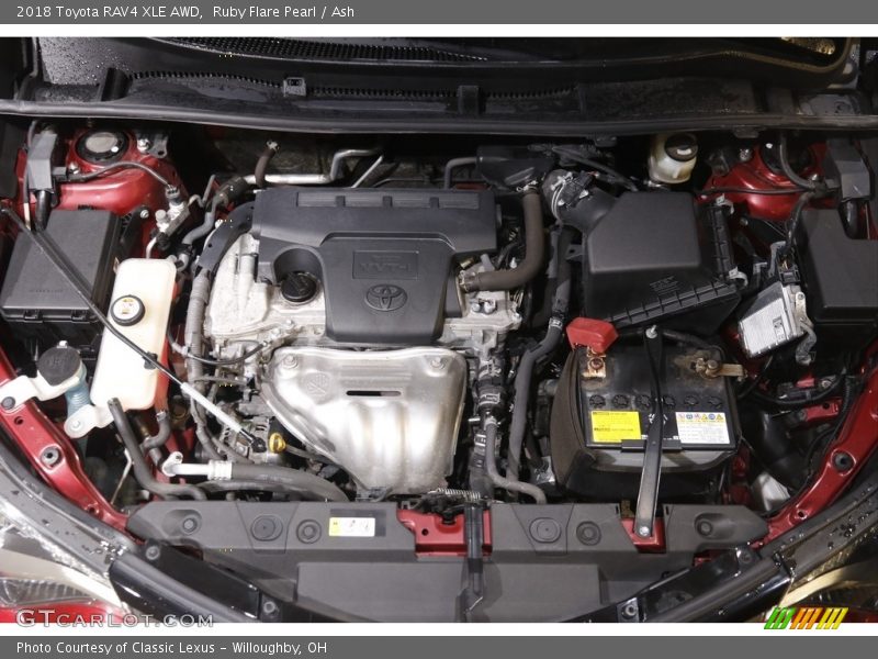  2018 RAV4 XLE AWD Engine - 2.5 Liter DOHC 16-Valve Dual VVT-i 4 Cylinder