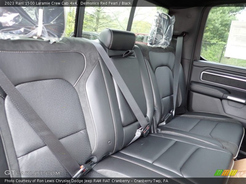 Delmonico Red Pearl / Black 2023 Ram 1500 Laramie Crew Cab 4x4