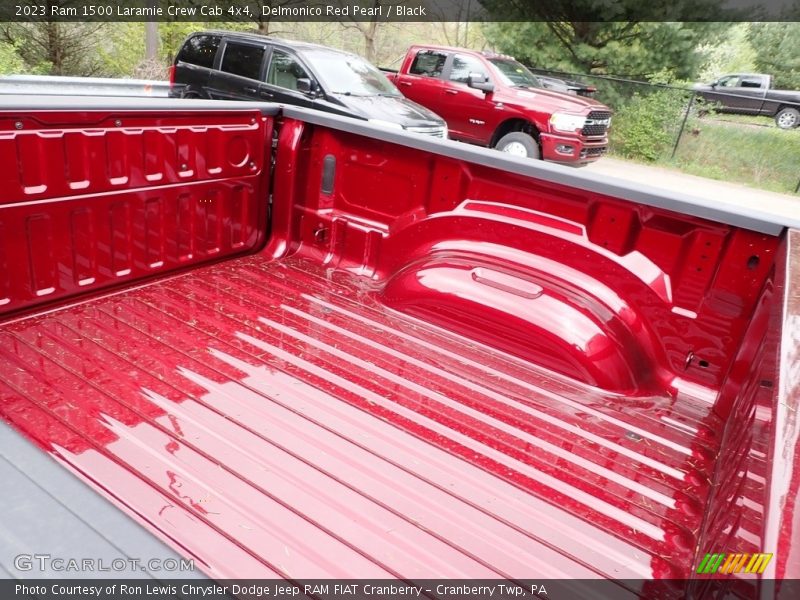 Delmonico Red Pearl / Black 2023 Ram 1500 Laramie Crew Cab 4x4