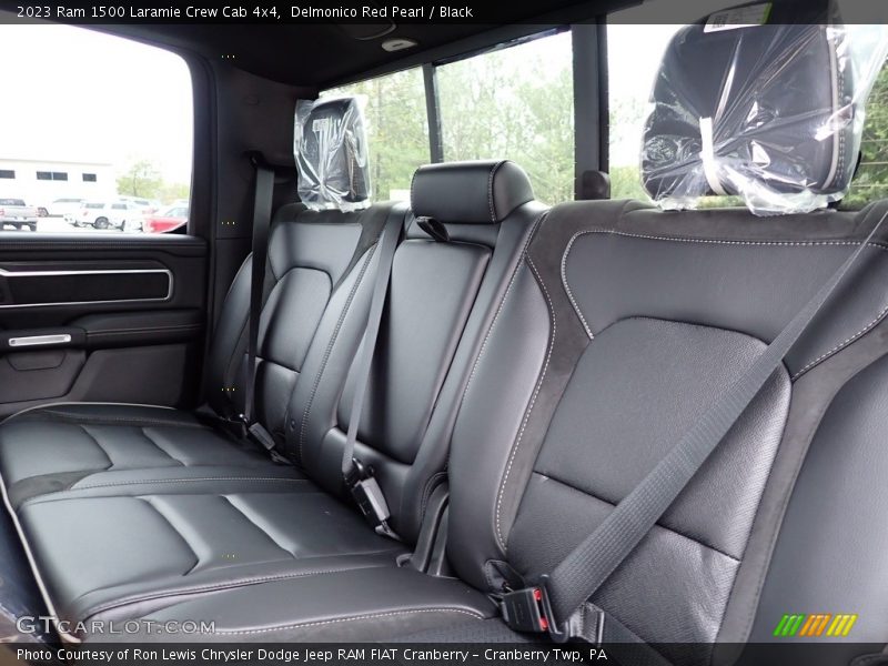 Delmonico Red Pearl / Black 2023 Ram 1500 Laramie Crew Cab 4x4