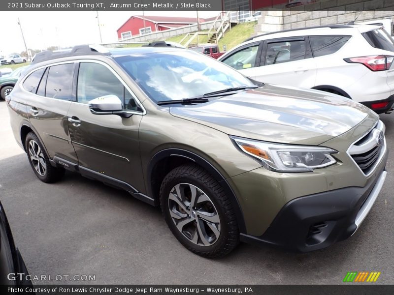 Autumn Green Metallic / Slate Black 2021 Subaru Outback Touring XT