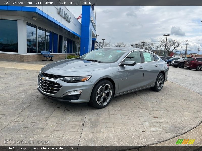 Sterling Gray Metallic / Jet Black 2023 Chevrolet Malibu LT
