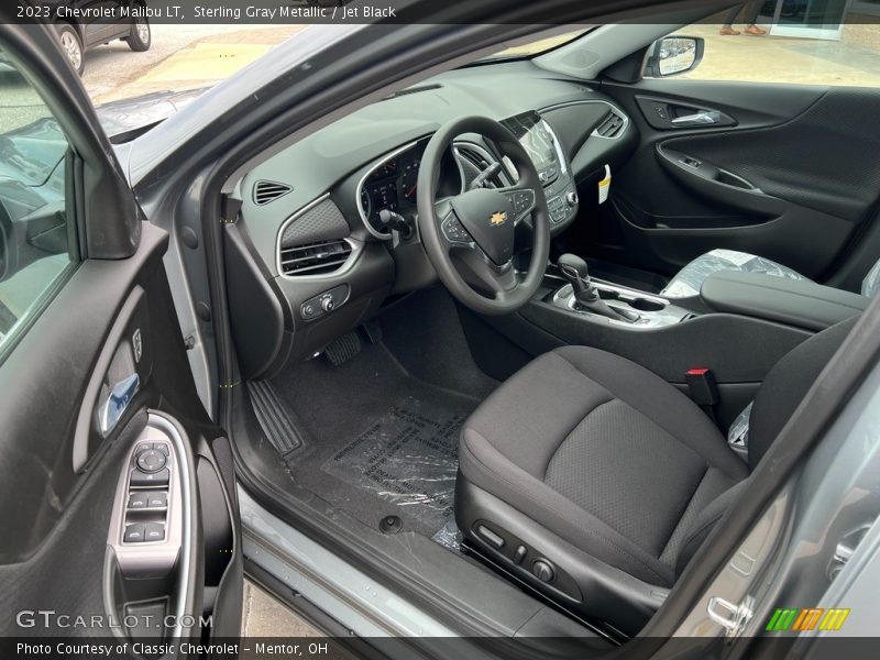 Sterling Gray Metallic / Jet Black 2023 Chevrolet Malibu LT