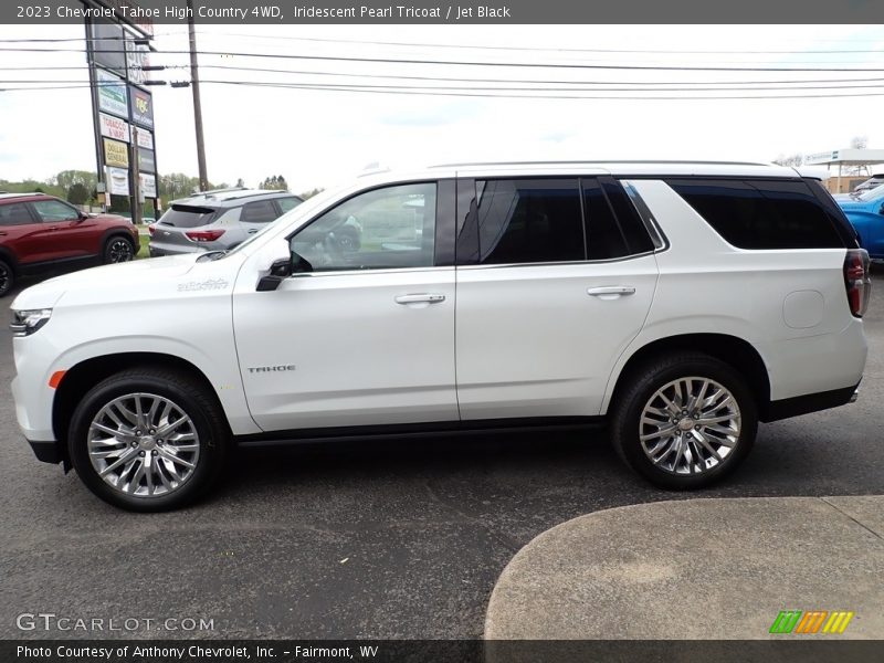 Iridescent Pearl Tricoat / Jet Black 2023 Chevrolet Tahoe High Country 4WD