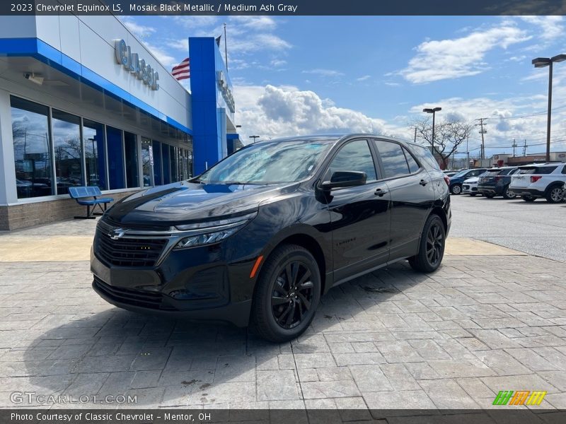 Mosaic Black Metallic / Medium Ash Gray 2023 Chevrolet Equinox LS