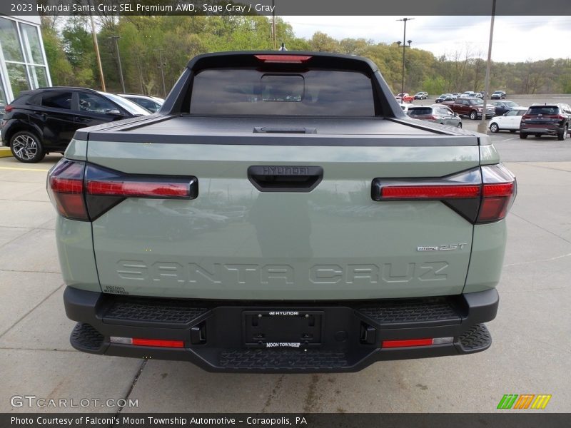 Sage Gray / Gray 2023 Hyundai Santa Cruz SEL Premium AWD