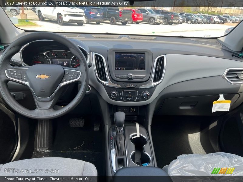 Mosaic Black Metallic / Medium Ash Gray 2023 Chevrolet Equinox LS