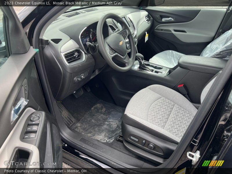 Mosaic Black Metallic / Medium Ash Gray 2023 Chevrolet Equinox LS