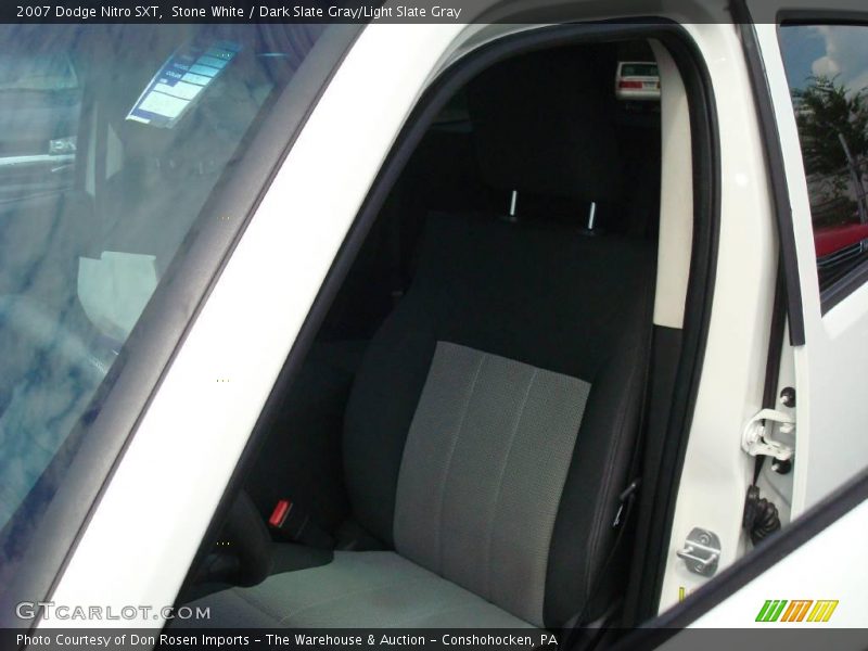 Stone White / Dark Slate Gray/Light Slate Gray 2007 Dodge Nitro SXT