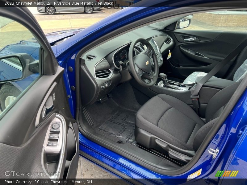 Riverside Blue Metallic / Jet Black 2023 Chevrolet Malibu LS