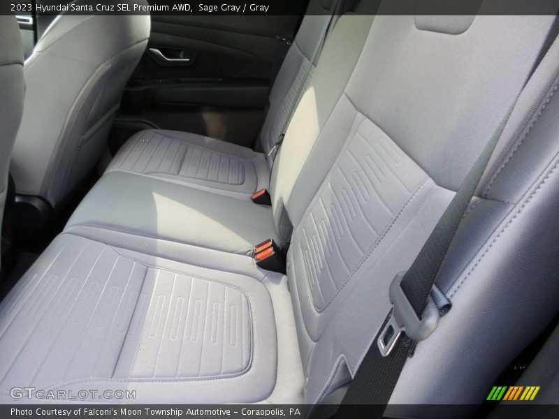 Sage Gray / Gray 2023 Hyundai Santa Cruz SEL Premium AWD