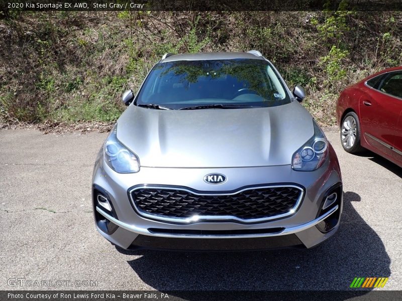 Steel Gray / Gray 2020 Kia Sportage EX AWD