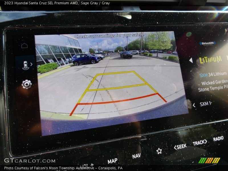 Sage Gray / Gray 2023 Hyundai Santa Cruz SEL Premium AWD