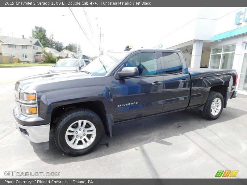 Tungsten Metallic / Jet Black 2015 Chevrolet Silverado 1500 LT Double Cab 4x4