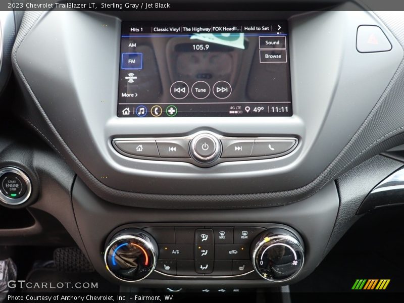 Sterling Gray / Jet Black 2023 Chevrolet TrailBlazer LT