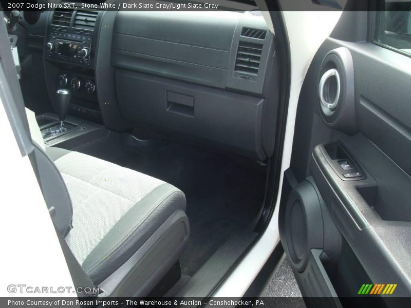 Stone White / Dark Slate Gray/Light Slate Gray 2007 Dodge Nitro SXT