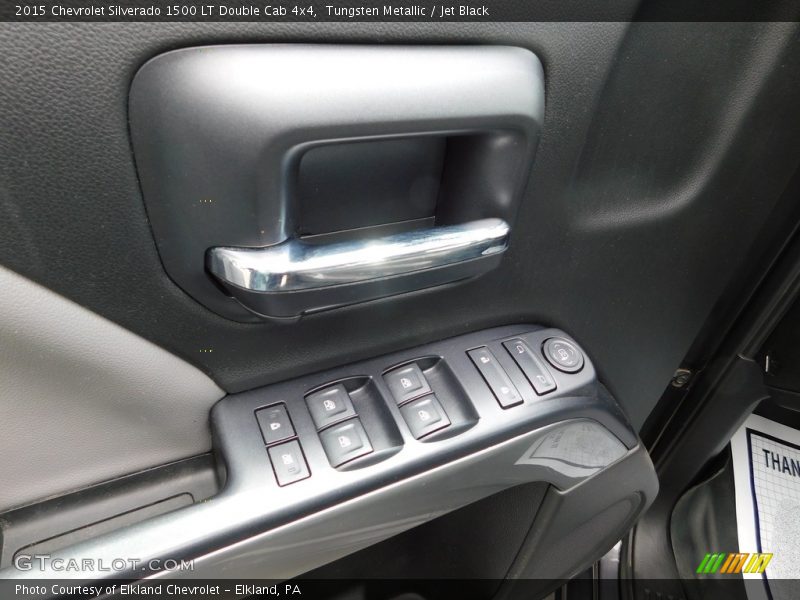Tungsten Metallic / Jet Black 2015 Chevrolet Silverado 1500 LT Double Cab 4x4