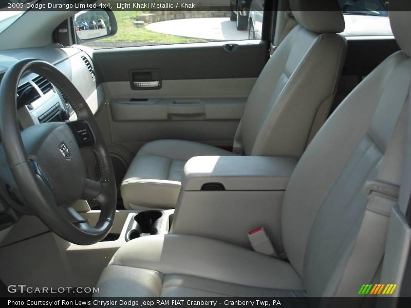 Light Khaki Metallic / Khaki 2005 Dodge Durango Limited 4x4