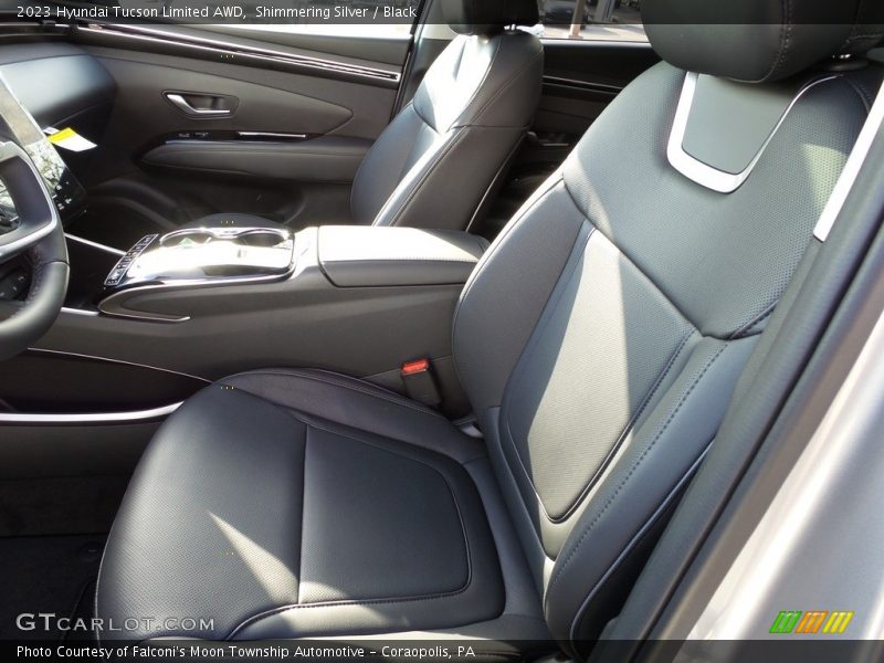 Shimmering Silver / Black 2023 Hyundai Tucson Limited AWD