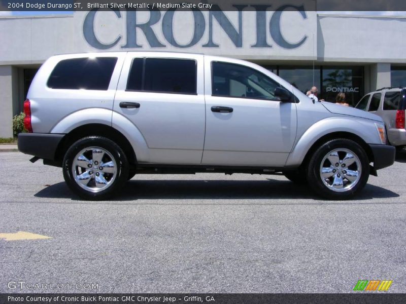 Brilliant Silver Metallic / Medium Slate Gray 2004 Dodge Durango ST