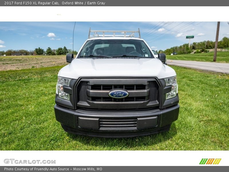 Oxford White / Earth Gray 2017 Ford F150 XL Regular Cab