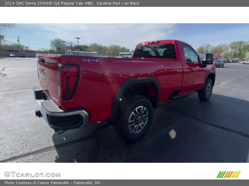 Cardinal Red / Jet Black 2024 GMC Sierra 2500HD SLE Regular Cab 4WD