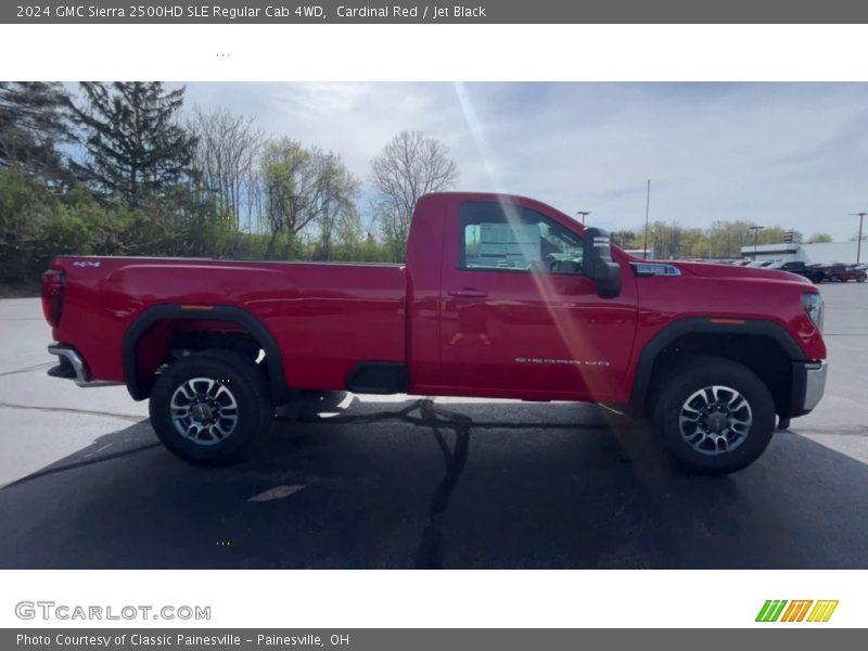 Cardinal Red / Jet Black 2024 GMC Sierra 2500HD SLE Regular Cab 4WD