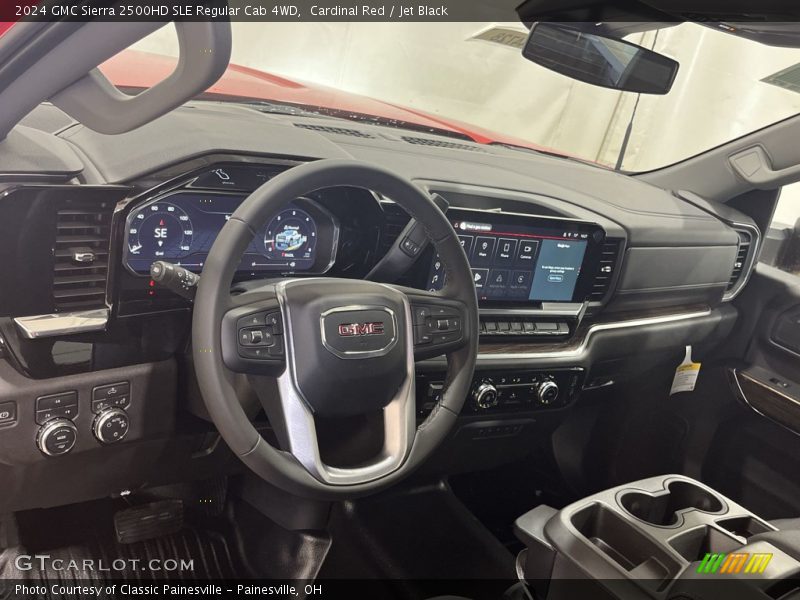 Dashboard of 2024 Sierra 2500HD SLE Regular Cab 4WD