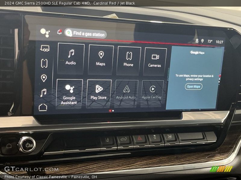 Controls of 2024 Sierra 2500HD SLE Regular Cab 4WD