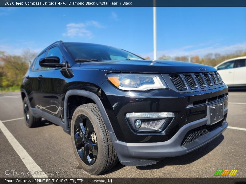 Diamond Black Crystal Pearl / Black 2020 Jeep Compass Latitude 4x4