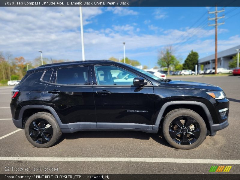  2020 Compass Latitude 4x4 Diamond Black Crystal Pearl
