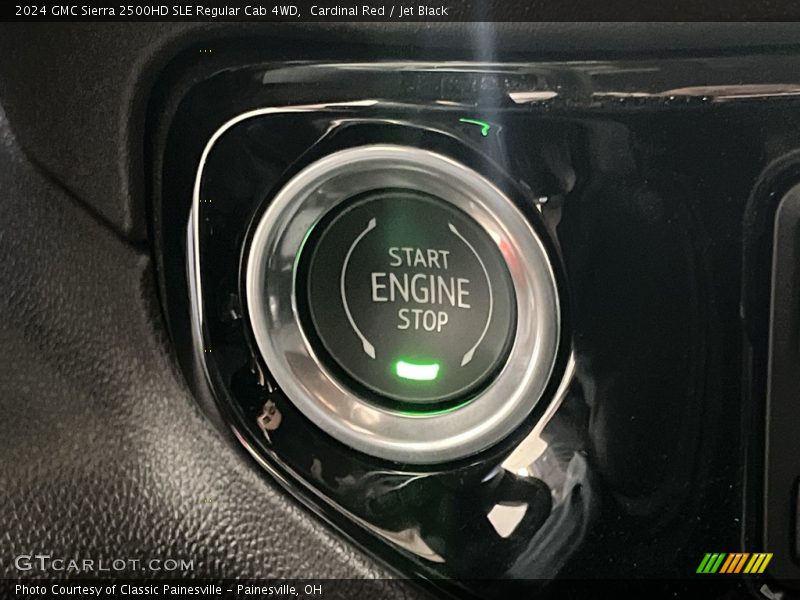 Controls of 2024 Sierra 2500HD SLE Regular Cab 4WD