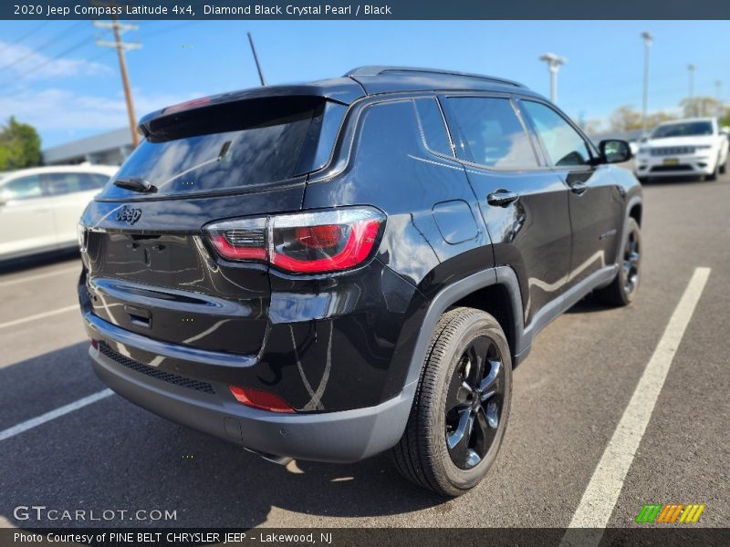 Diamond Black Crystal Pearl / Black 2020 Jeep Compass Latitude 4x4