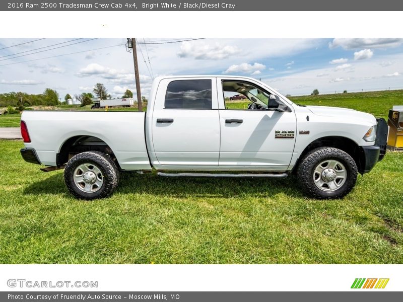Bright White / Black/Diesel Gray 2016 Ram 2500 Tradesman Crew Cab 4x4