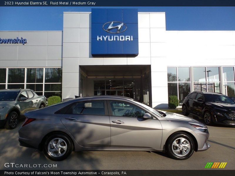 Fluid Metal / Medium Gray 2023 Hyundai Elantra SE