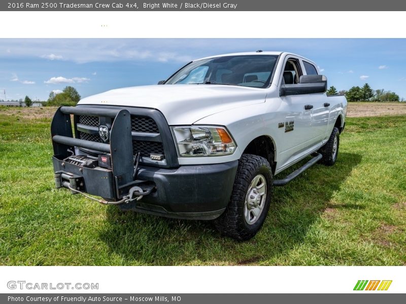 Bright White / Black/Diesel Gray 2016 Ram 2500 Tradesman Crew Cab 4x4