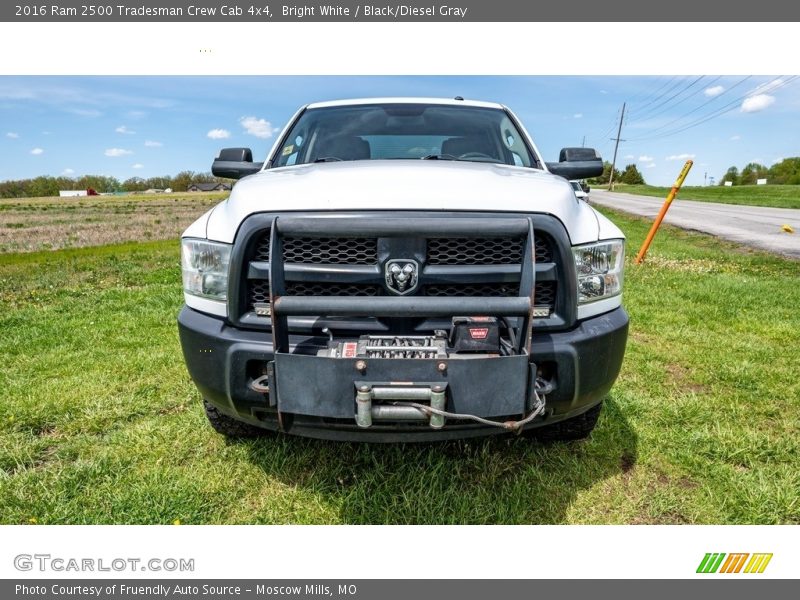 Bright White / Black/Diesel Gray 2016 Ram 2500 Tradesman Crew Cab 4x4